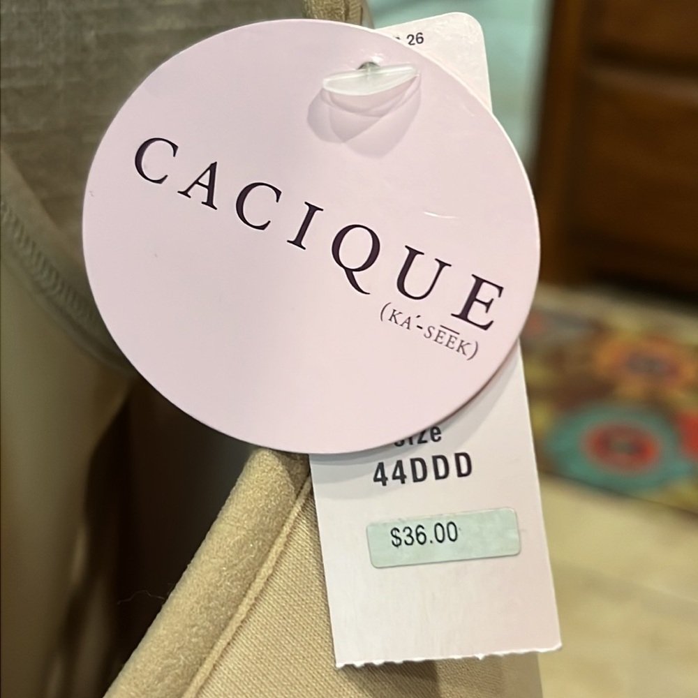 NWT Cacique Smooth Balconette Bra size 44DDD